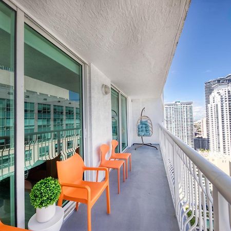 Oceanside Penthouse Apartment In Brickell Miami, Pool, Free Parking Zewnętrze zdjęcie