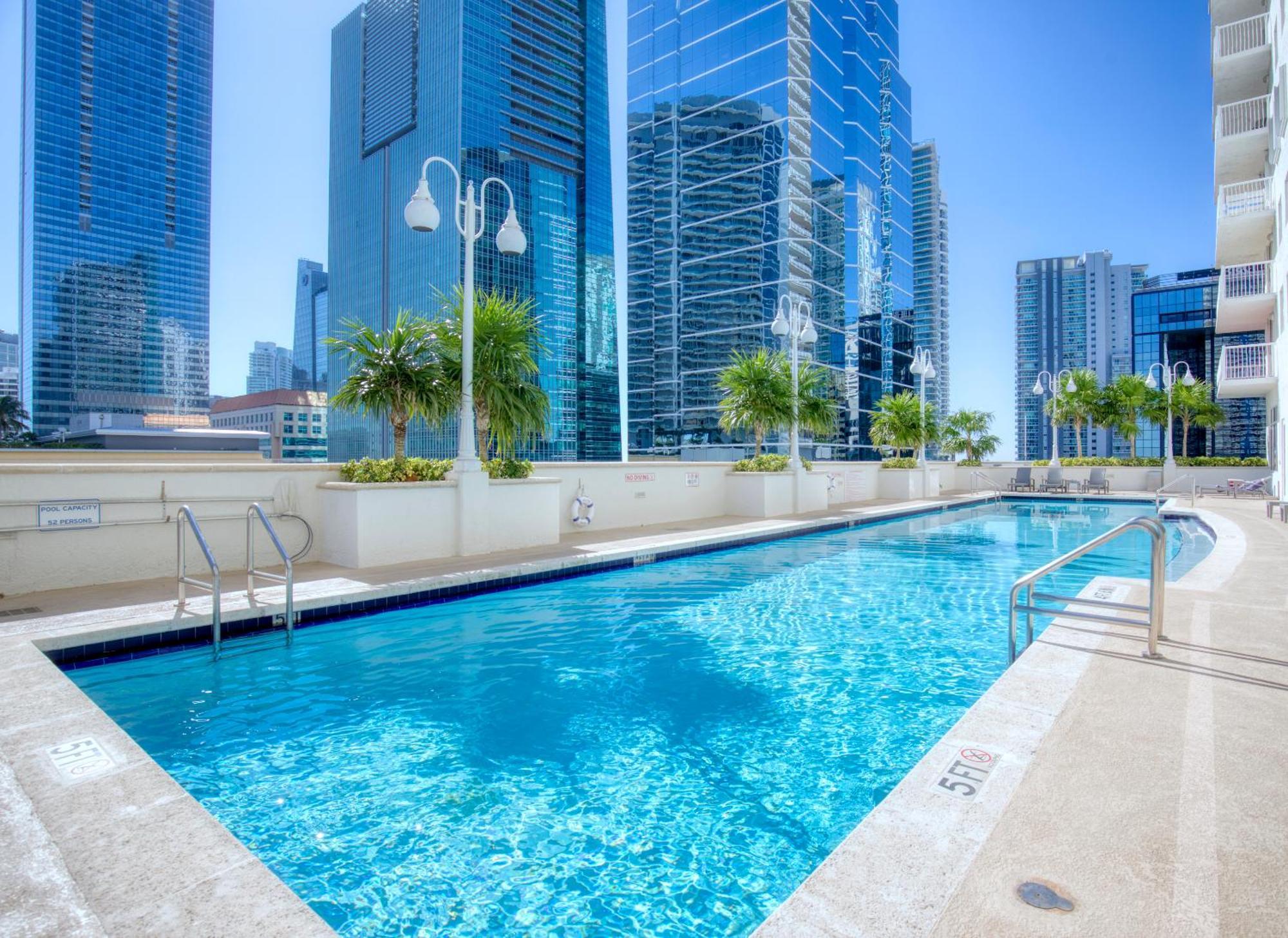 Oceanside Penthouse Apartment In Brickell Miami, Pool, Free Parking Zewnętrze zdjęcie