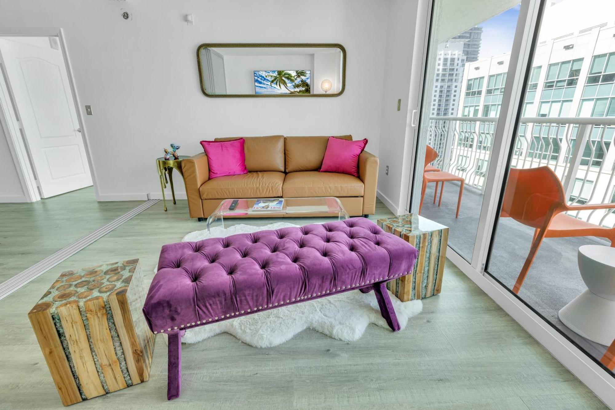Oceanside Penthouse Apartment In Brickell Miami, Pool, Free Parking Zewnętrze zdjęcie