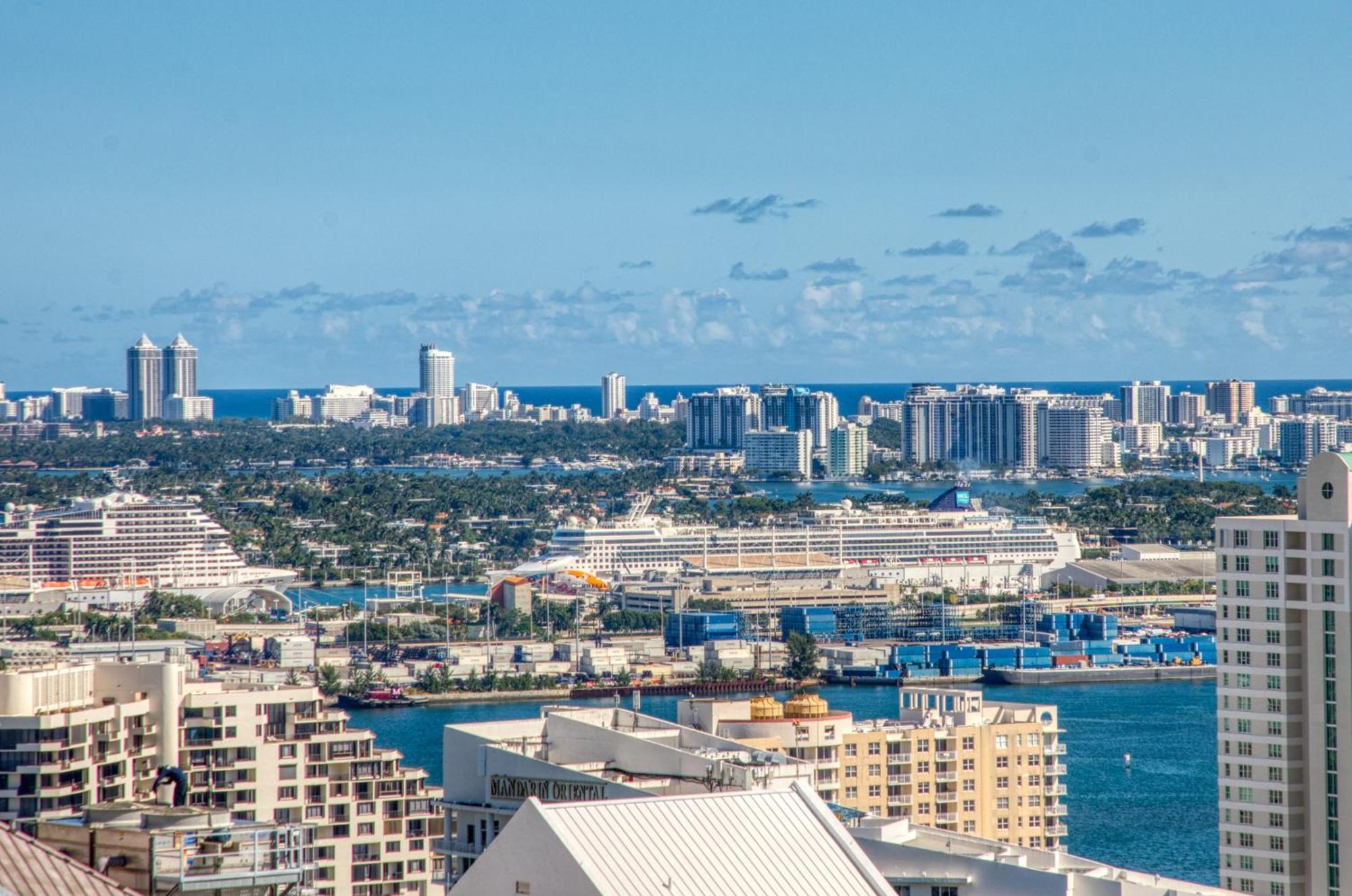 Oceanside Penthouse Apartment In Brickell Miami, Pool, Free Parking Zewnętrze zdjęcie