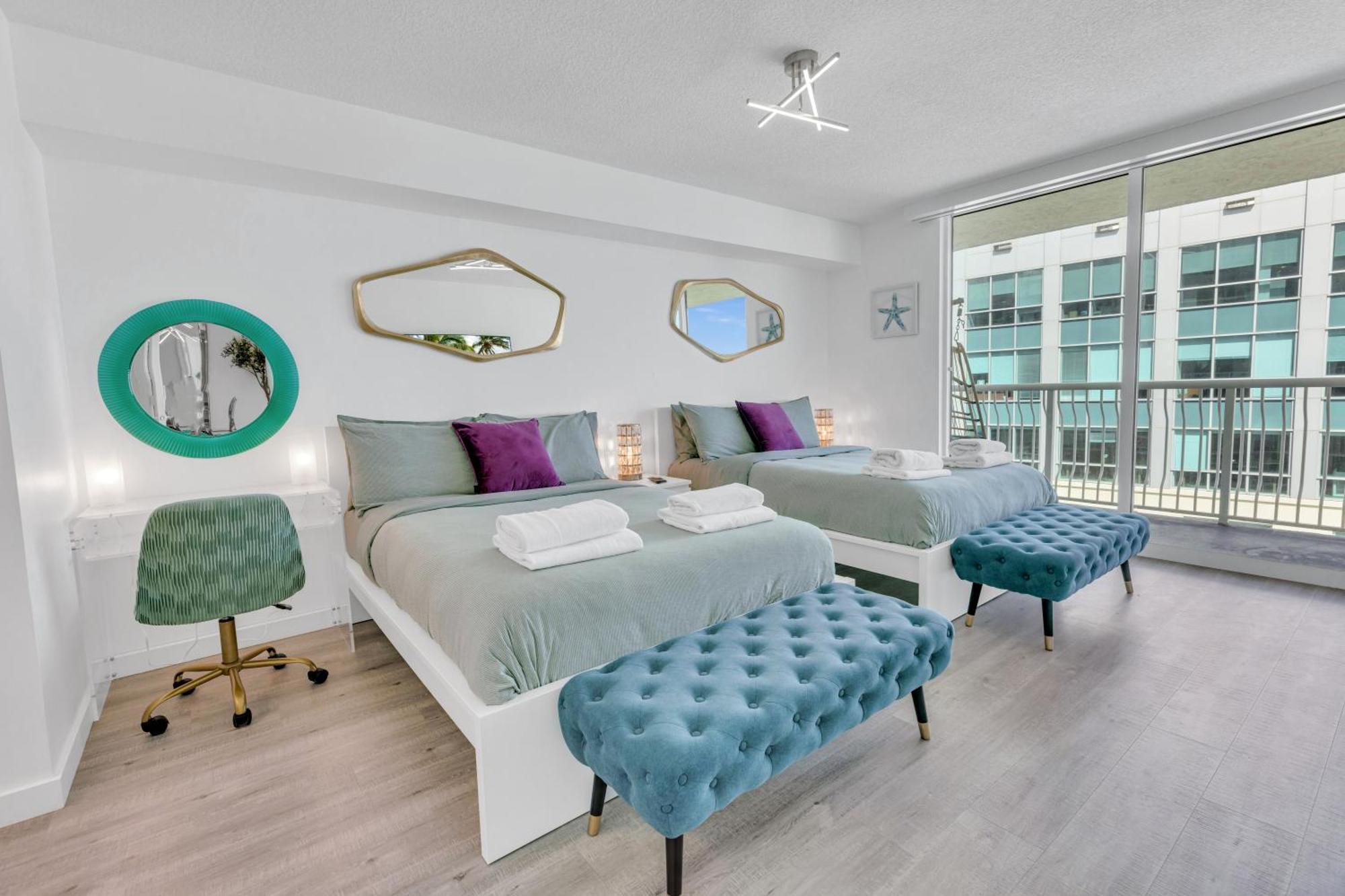 Oceanside Penthouse Apartment In Brickell Miami, Pool, Free Parking Zewnętrze zdjęcie