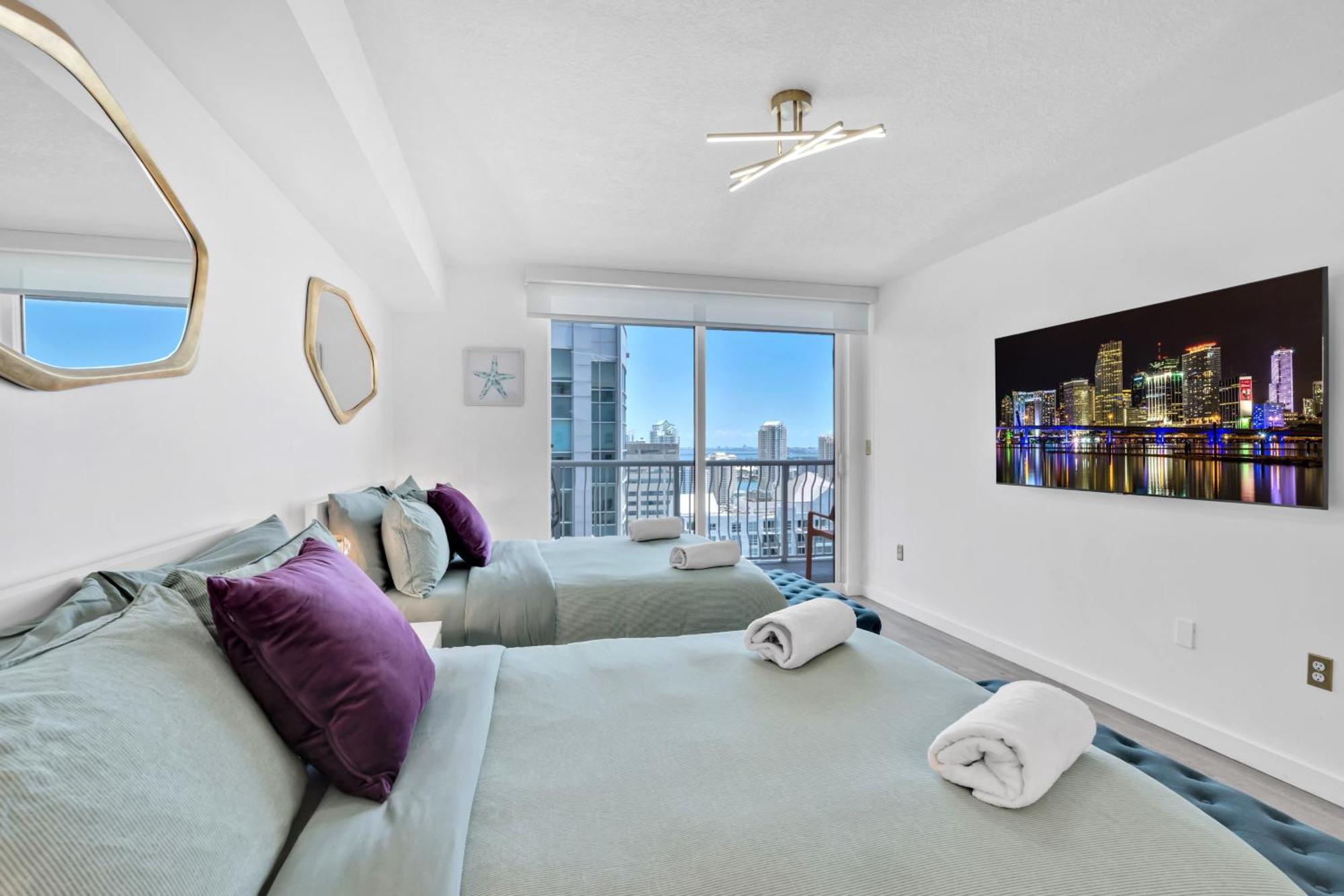 Oceanside Penthouse Apartment In Brickell Miami, Pool, Free Parking Zewnętrze zdjęcie