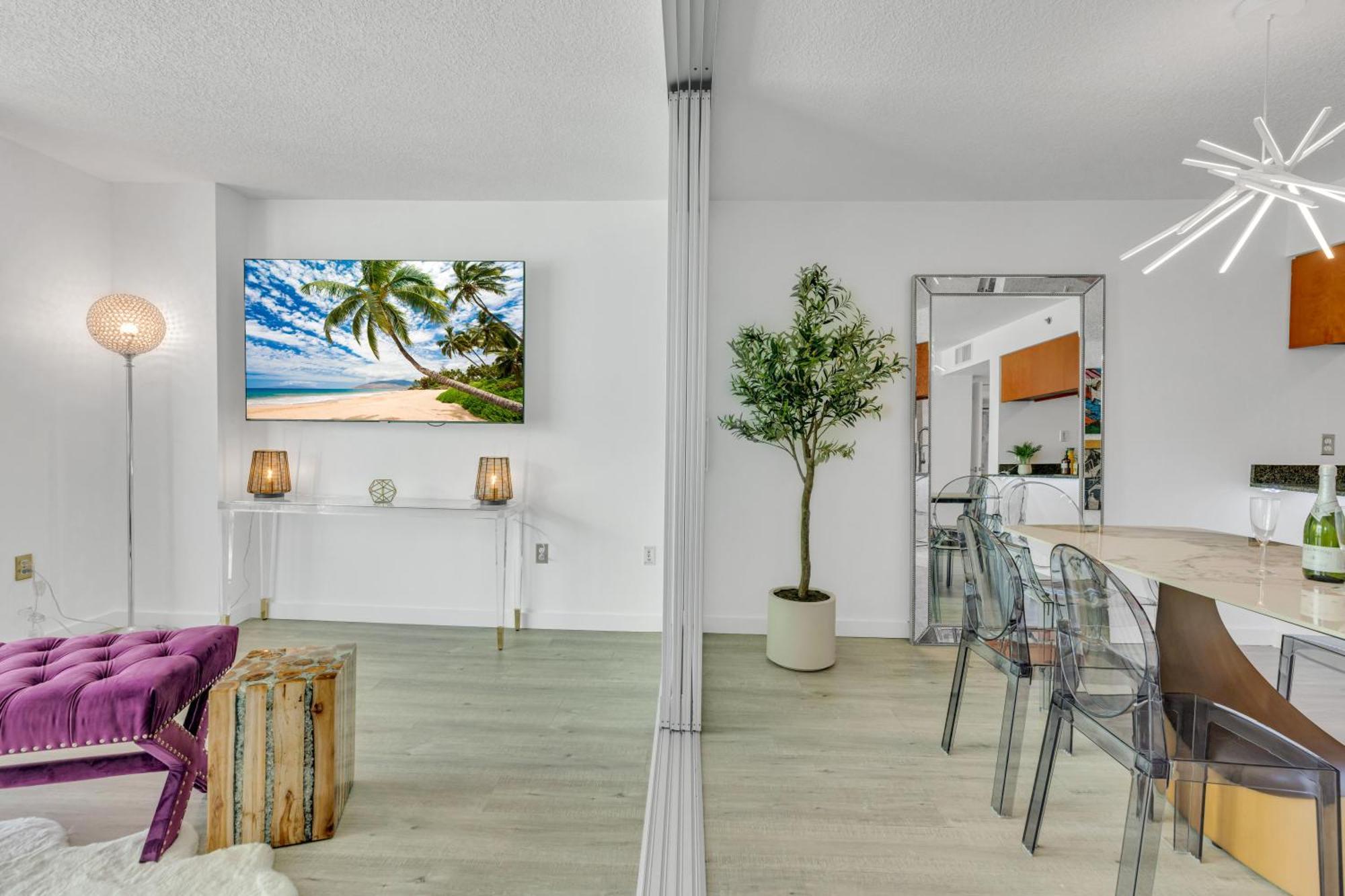 Oceanside Penthouse Apartment In Brickell Miami, Pool, Free Parking Zewnętrze zdjęcie