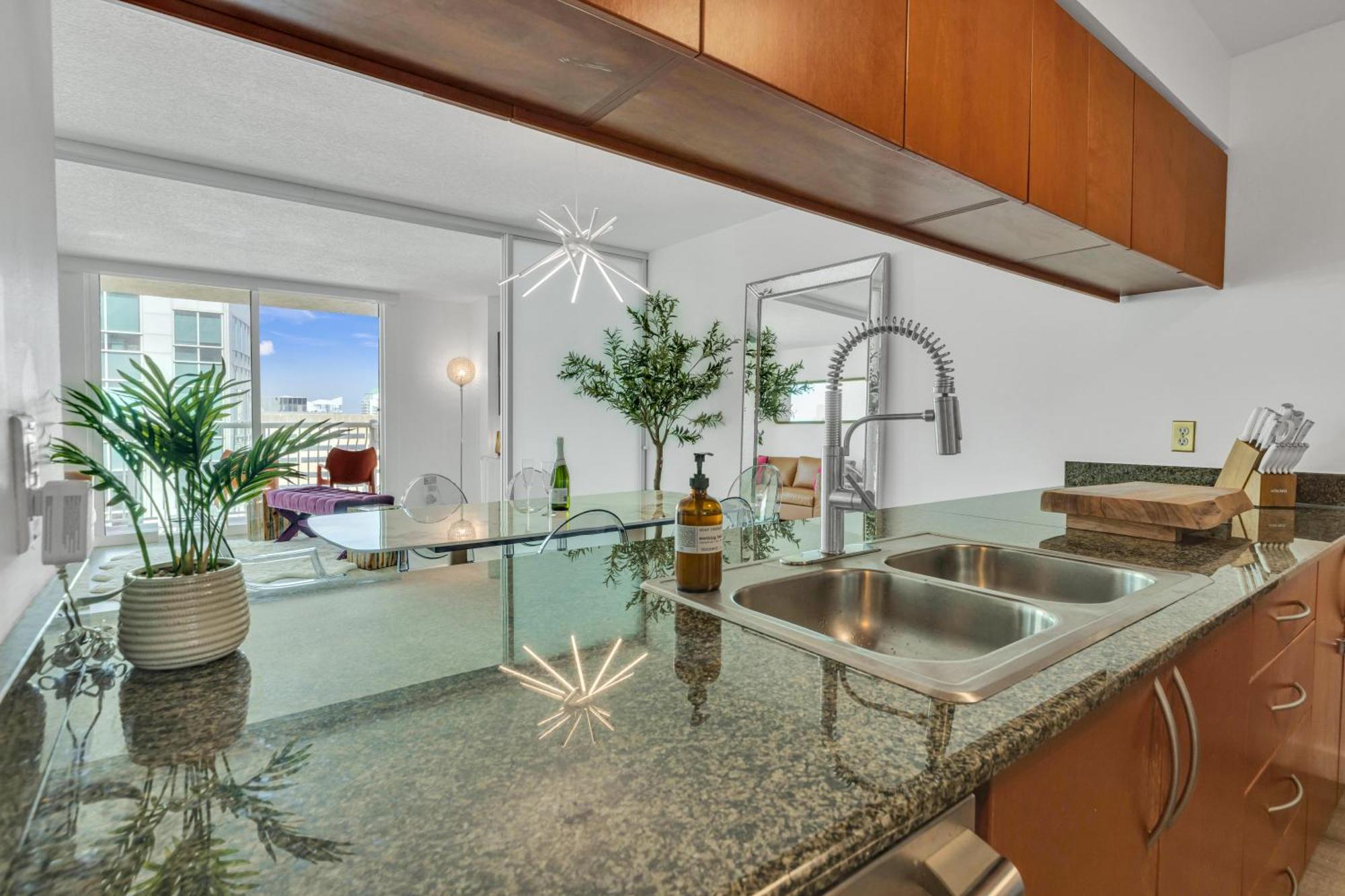 Oceanside Penthouse Apartment In Brickell Miami, Pool, Free Parking Zewnętrze zdjęcie