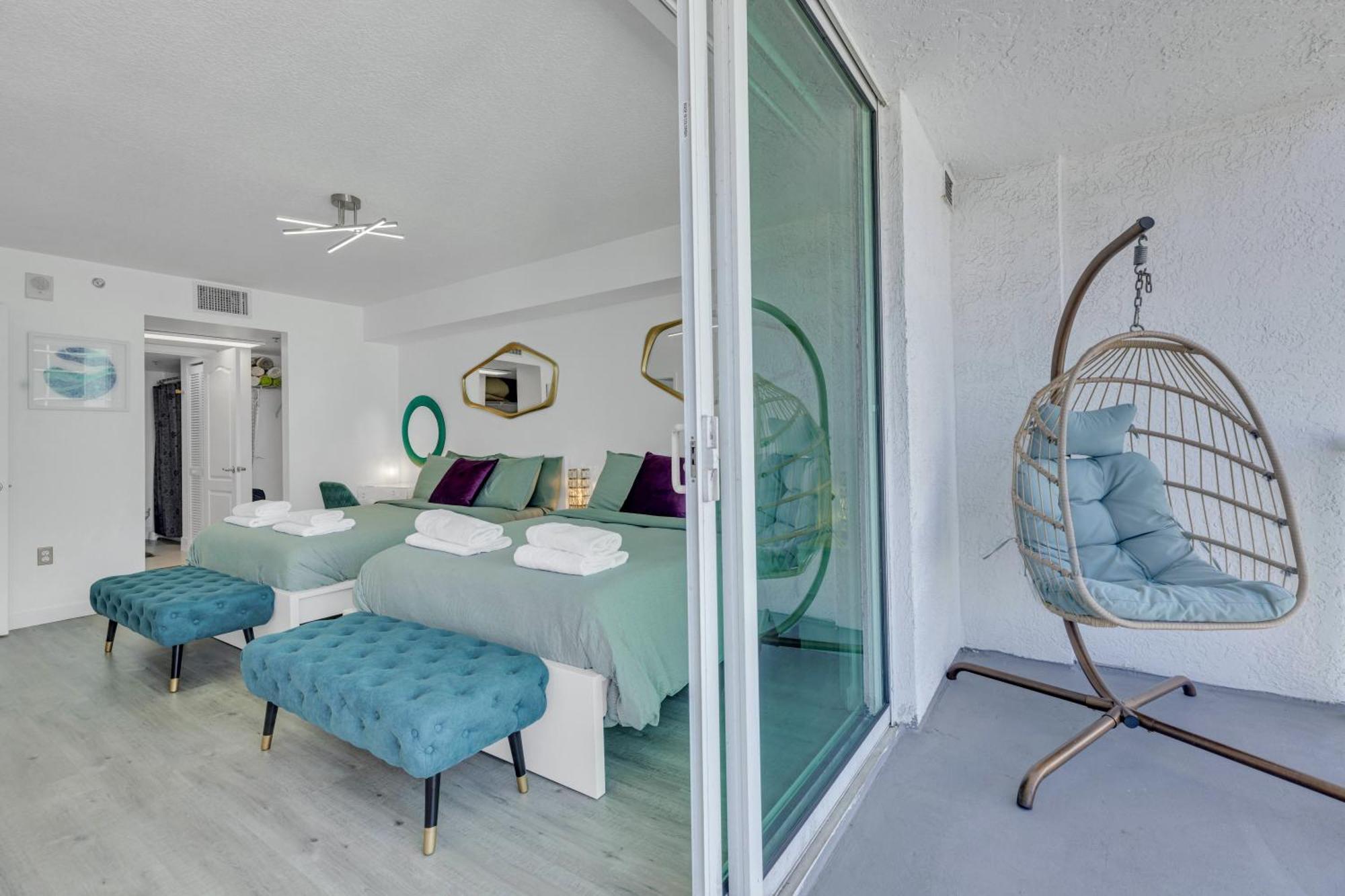 Oceanside Penthouse Apartment In Brickell Miami, Pool, Free Parking Zewnętrze zdjęcie