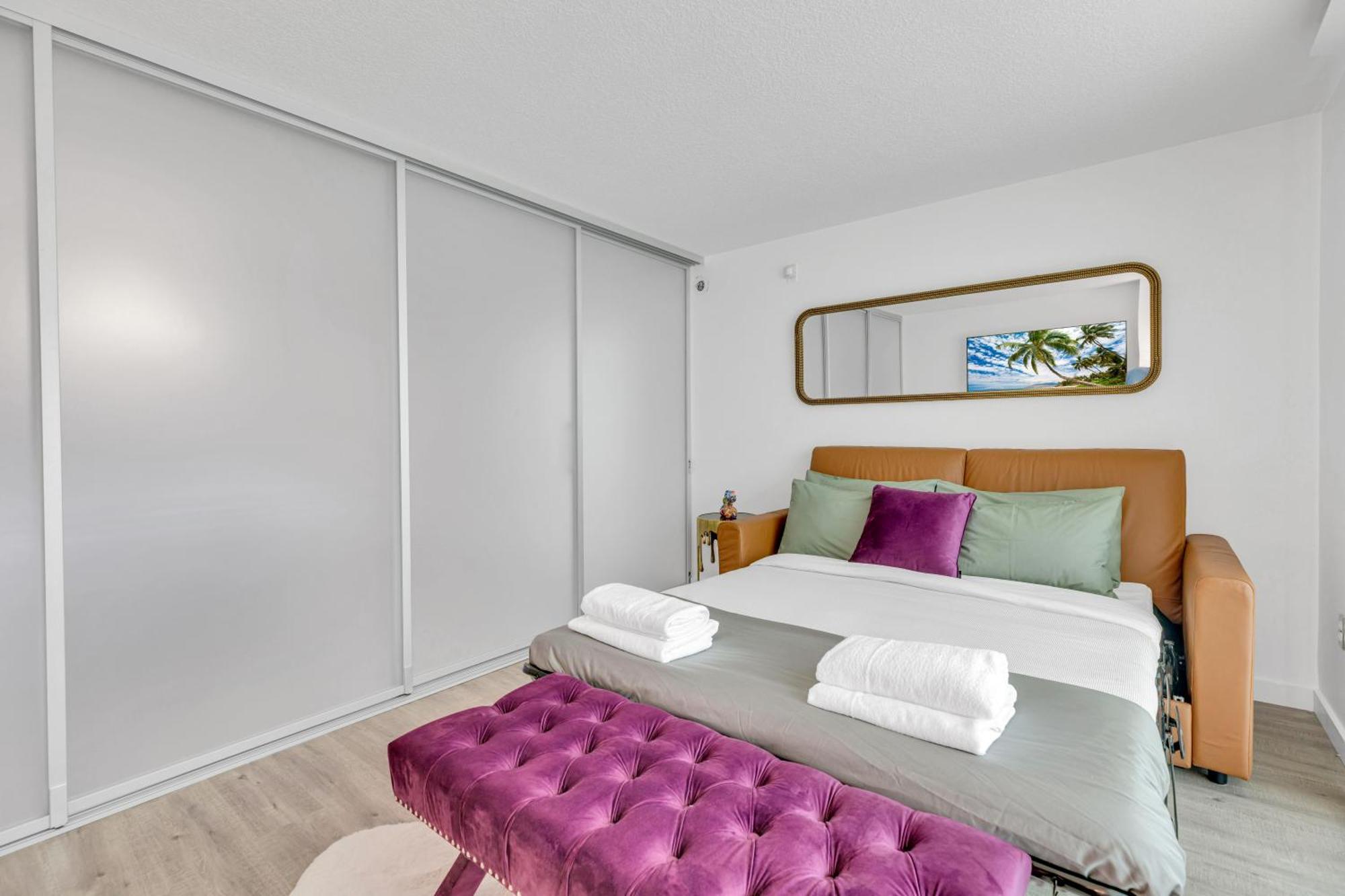Oceanside Penthouse Apartment In Brickell Miami, Pool, Free Parking Zewnętrze zdjęcie