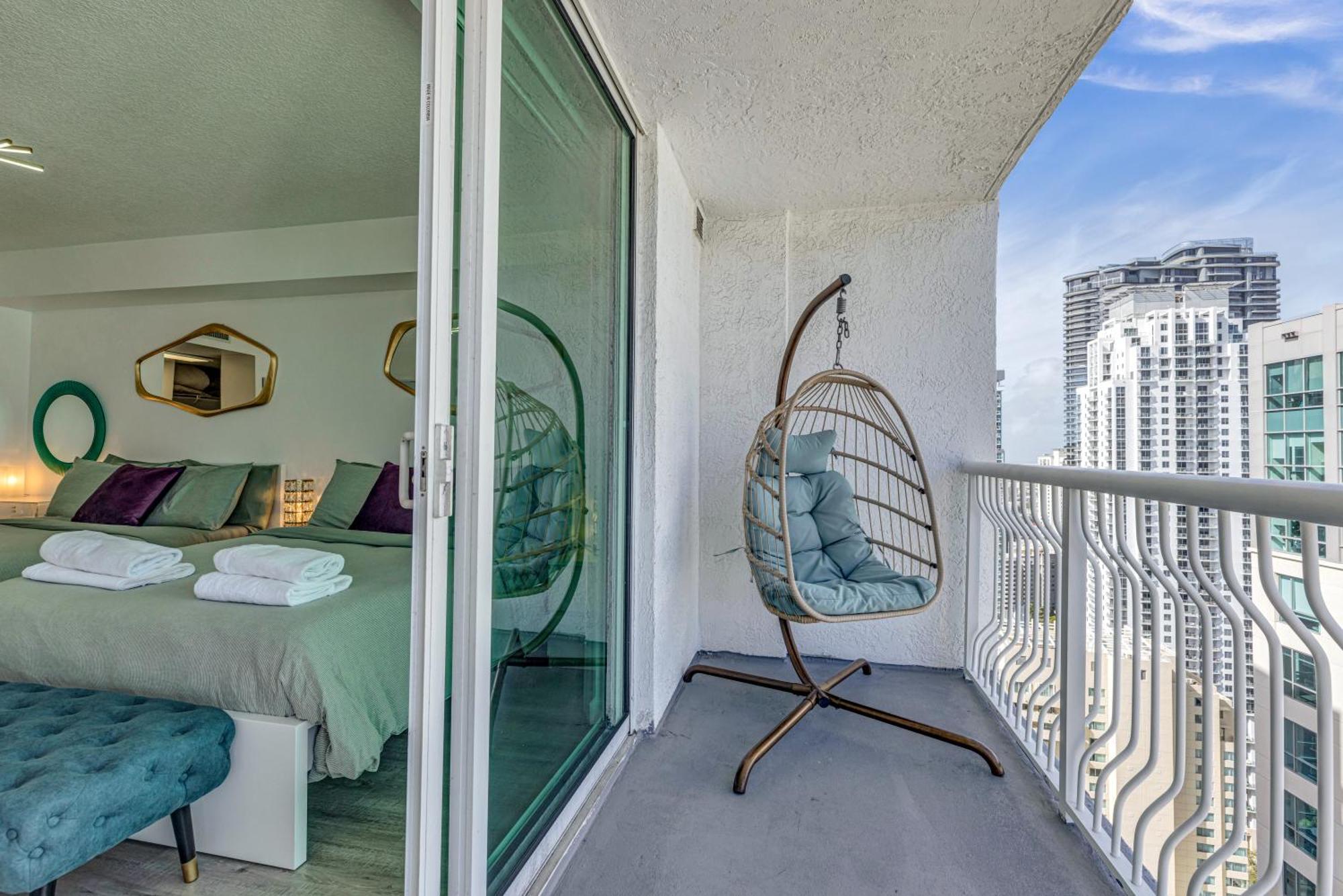 Oceanside Penthouse Apartment In Brickell Miami, Pool, Free Parking Zewnętrze zdjęcie