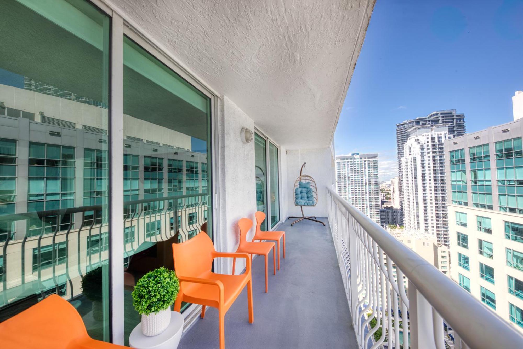 Oceanside Penthouse Apartment In Brickell Miami, Pool, Free Parking Zewnętrze zdjęcie