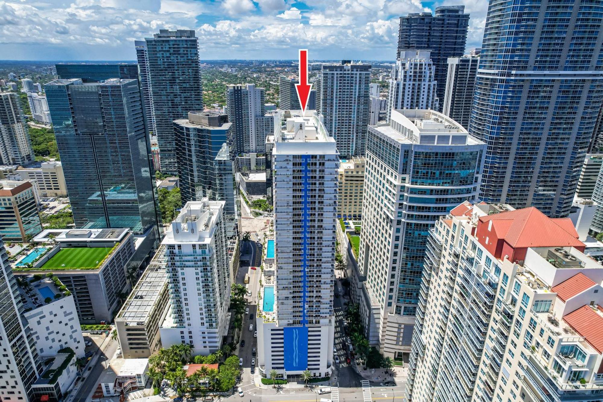 Oceanside Penthouse Apartment In Brickell Miami, Pool, Free Parking Zewnętrze zdjęcie